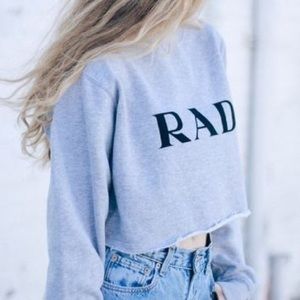 RAD cropped crew neck